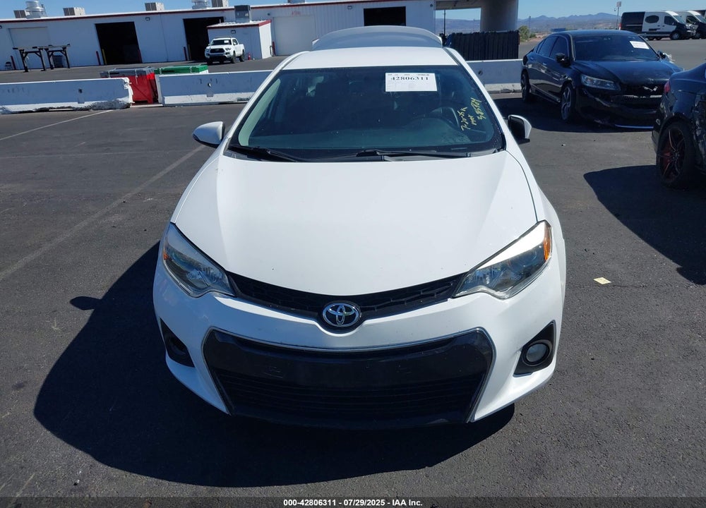 2016 TOYOTA COROLLA VIN: 5YFBURHE3GP476549