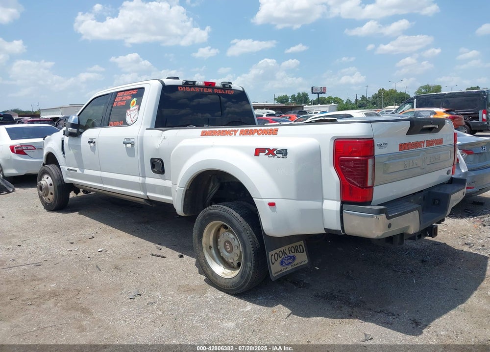 2022 FORD F-450 KING RANCH VIN: 1FT8W4DT5NED60422