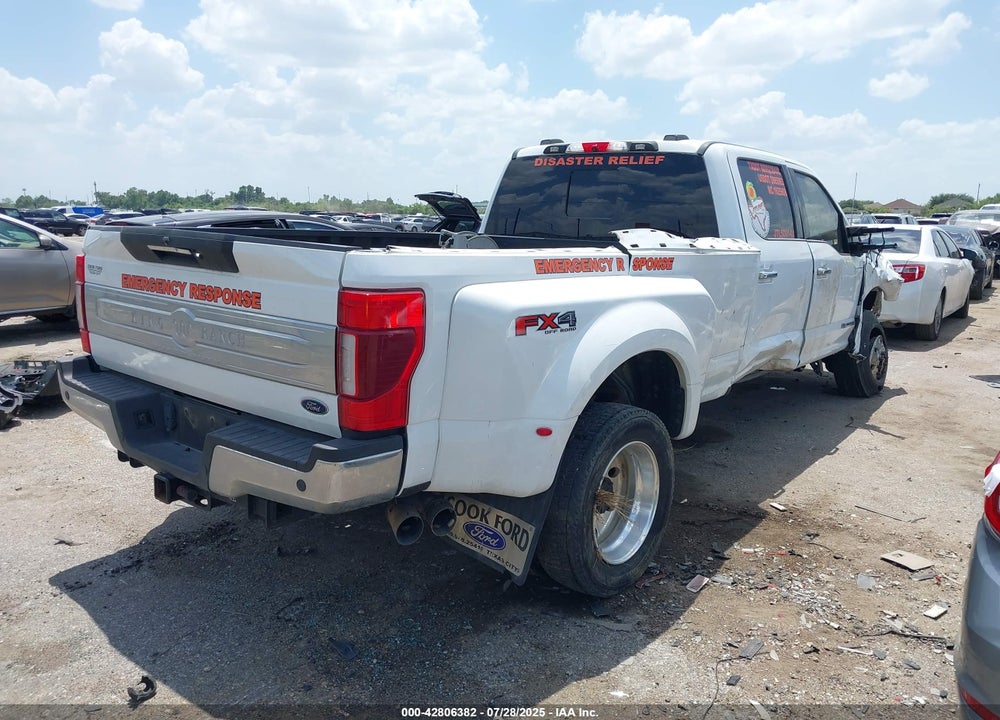 2022 FORD F-450 KING RANCH VIN: 1FT8W4DT5NED60422