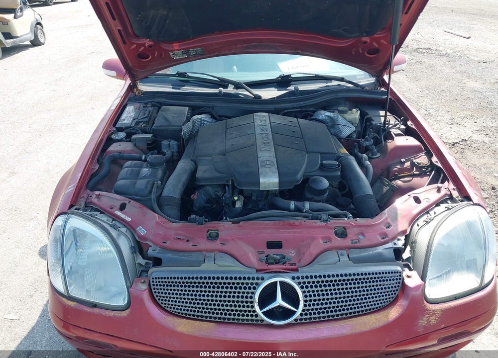2001 MERCEDES-BENZ SLK 320 VIN: WDBKK65F31F202699