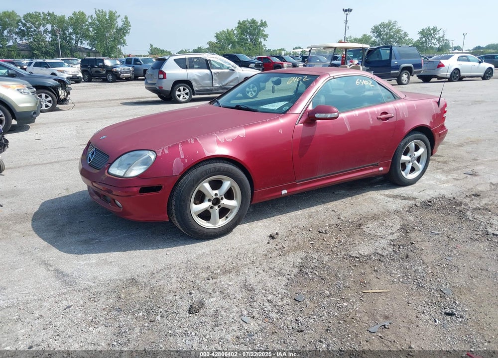 2001 MERCEDES-BENZ SLK 320 VIN: WDBKK65F31F202699
