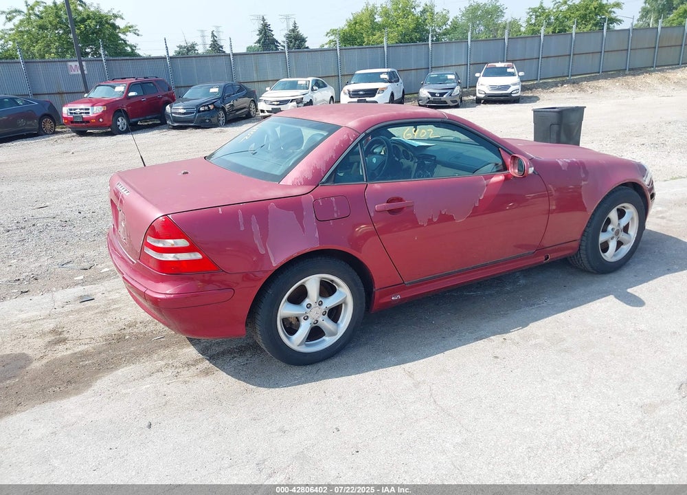 2001 MERCEDES-BENZ SLK 320 VIN: WDBKK65F31F202699