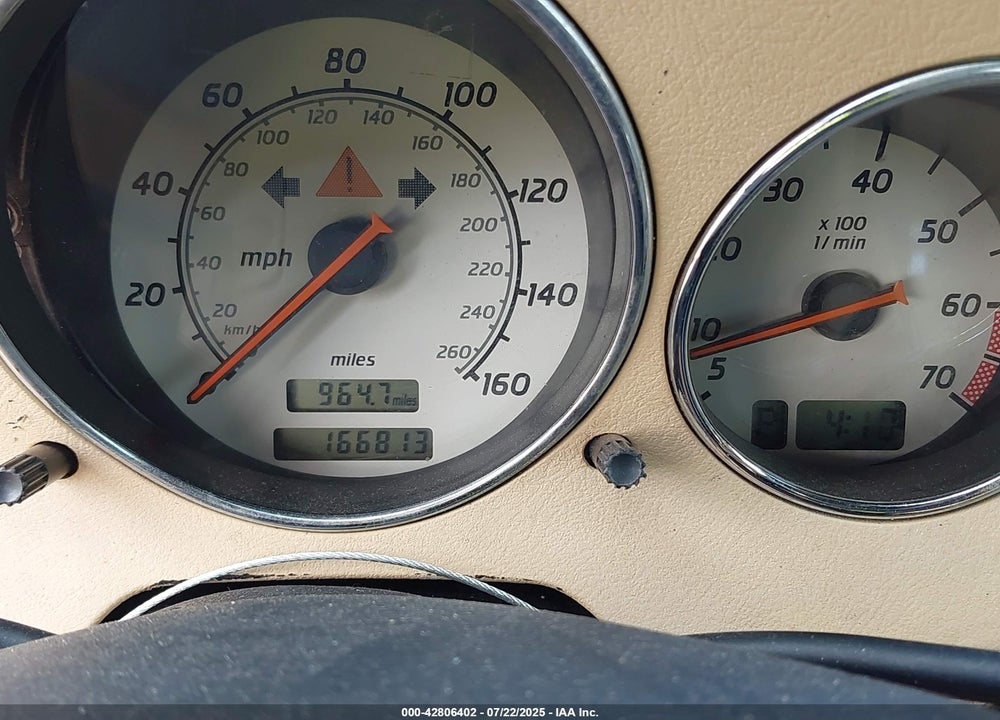 2001 MERCEDES-BENZ SLK 320 VIN: WDBKK65F31F202699