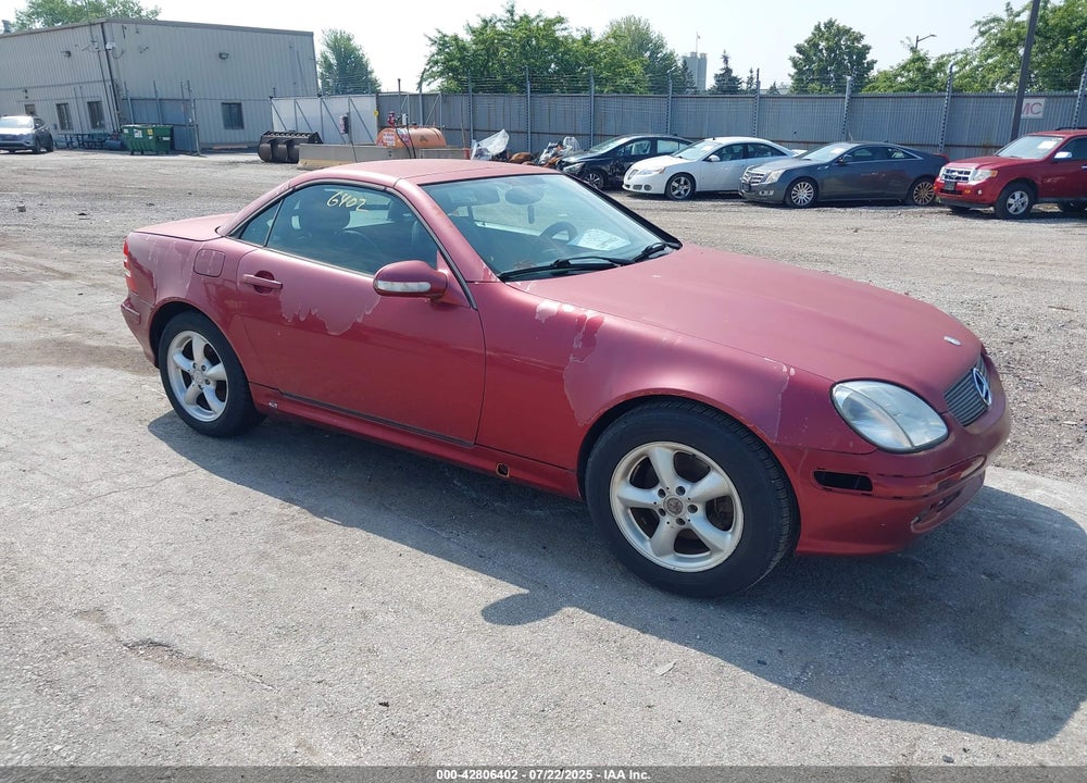 2001 MERCEDES-BENZ SLK 320 VIN: WDBKK65F31F202699