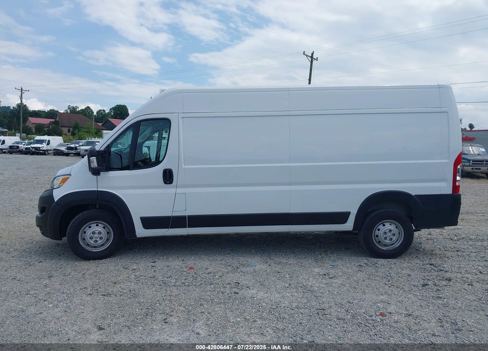 2023 RAM PROMASTER 2500 HIGH ROOF 159 WB VIN: 3C6LRVDG7PE542390