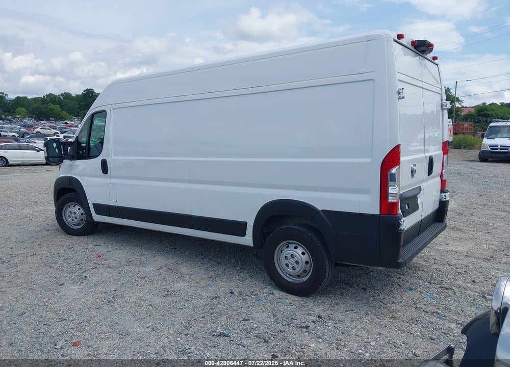 2023 RAM PROMASTER 2500 HIGH ROOF 159 WB VIN: 3C6LRVDG7PE542390