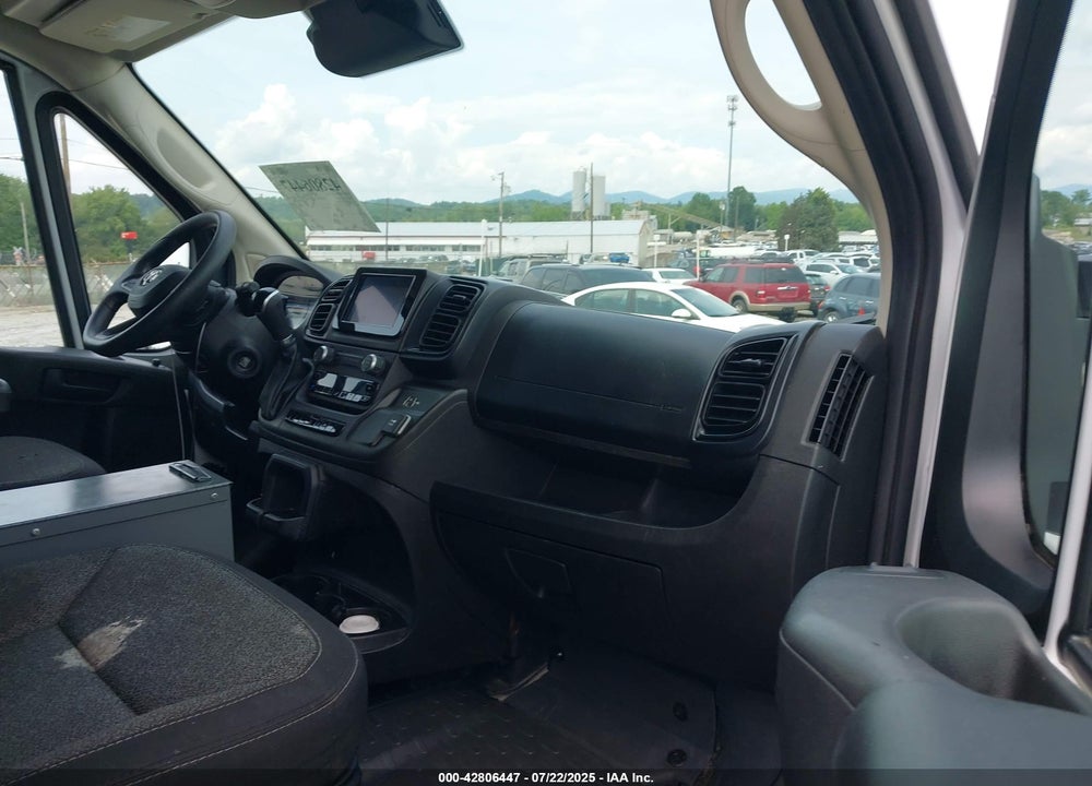 2023 RAM PROMASTER 2500 HIGH ROOF 159 WB VIN: 3C6LRVDG7PE542390