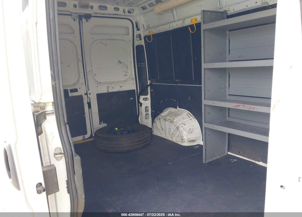 2023 RAM PROMASTER 2500 HIGH ROOF 159 WB VIN: 3C6LRVDG7PE542390