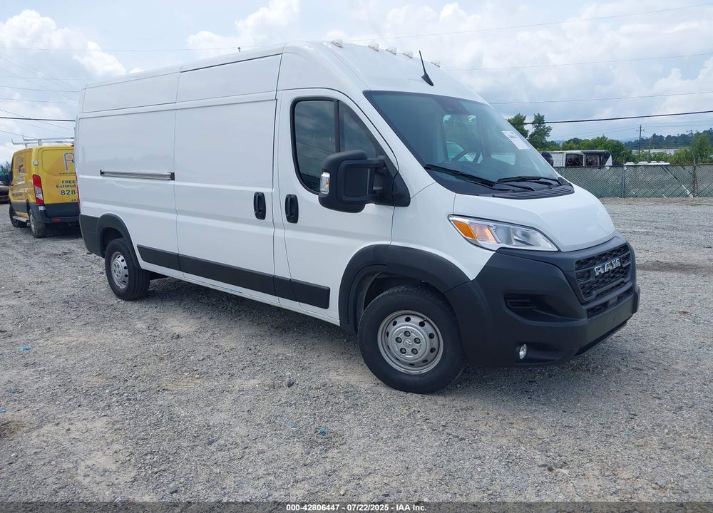 2023 RAM PROMASTER 2500 HIGH ROOF 159 WB VIN: 3C6LRVDG7PE542390