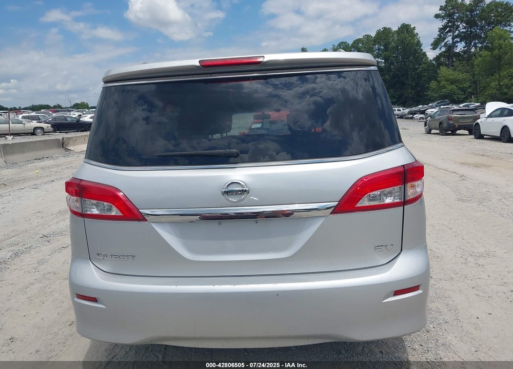 2016 NISSAN QUEST PLATINUM/S/SL/SV VIN: JN8AE2KPXG9150865