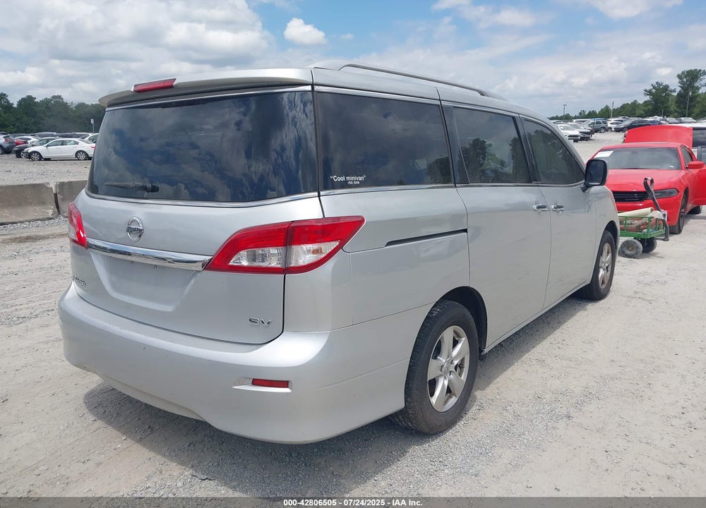 2016 NISSAN QUEST PLATINUM/S/SL/SV VIN: JN8AE2KPXG9150865