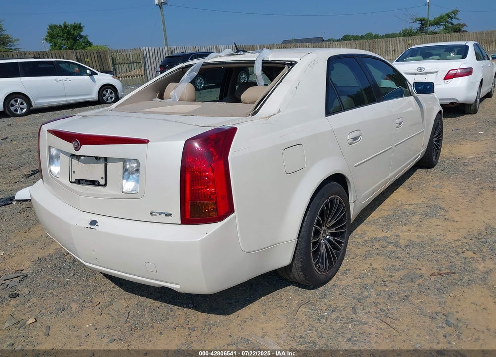 2006 CADILLAC CTS VIN: 1G6DP577860144324