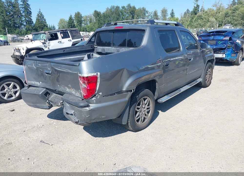 2009 HONDA RIDGELINE VIN: 5FPYK16599B102795