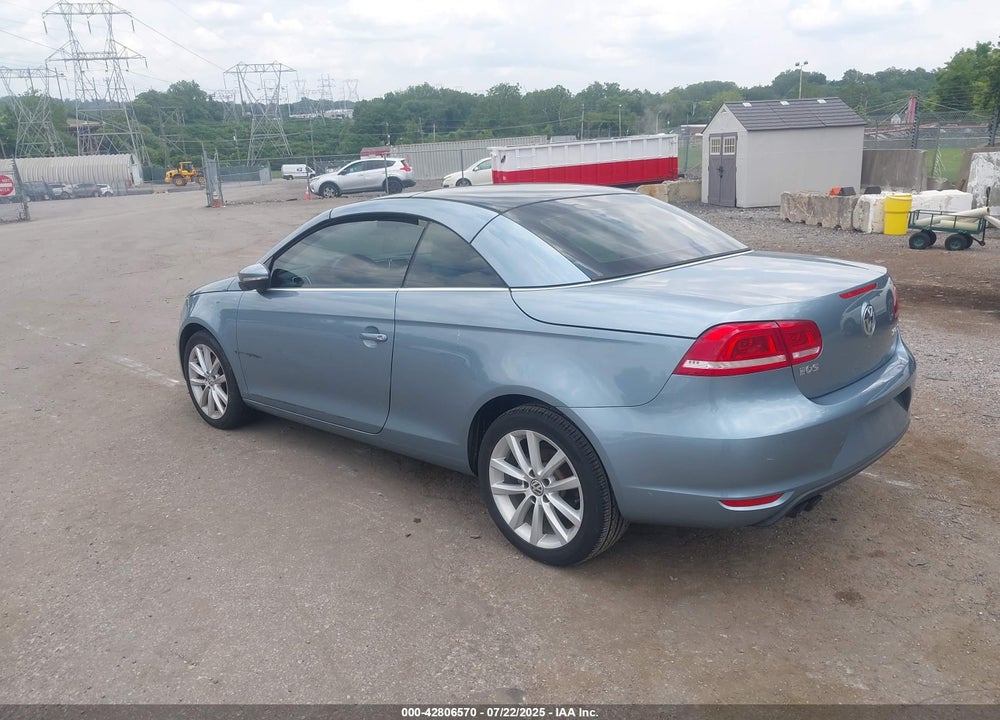 2012 VOLKSWAGEN EOS VIN: WVWBW7AH7CV001724