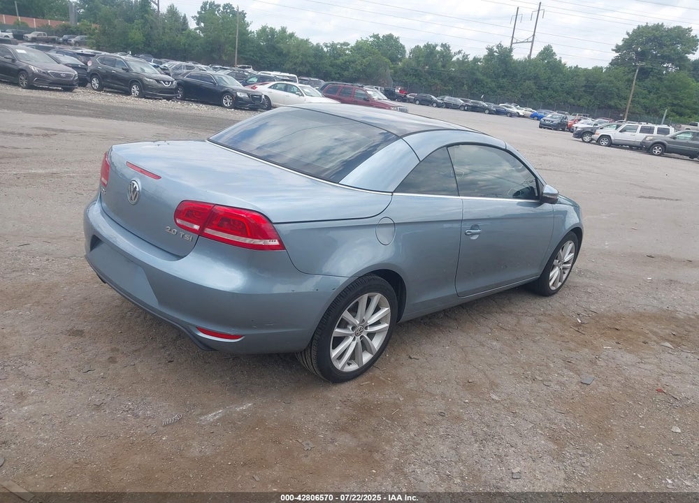 2012 VOLKSWAGEN EOS VIN: WVWBW7AH7CV001724
