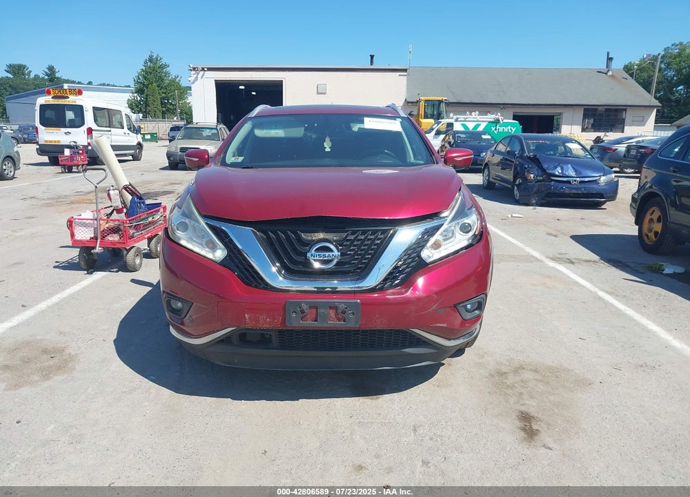 2015 NISSAN MURANO VIN: 5N1AZ2MH3FN264293