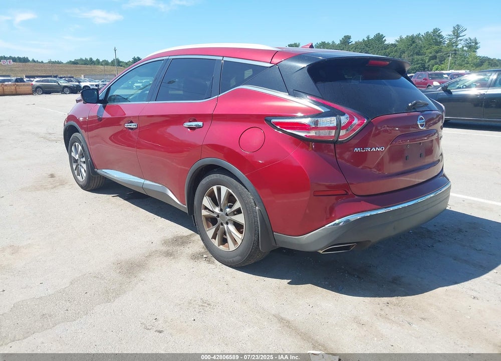 2015 NISSAN MURANO VIN: 5N1AZ2MH3FN264293