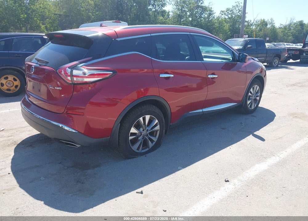 2015 NISSAN MURANO VIN: 5N1AZ2MH3FN264293