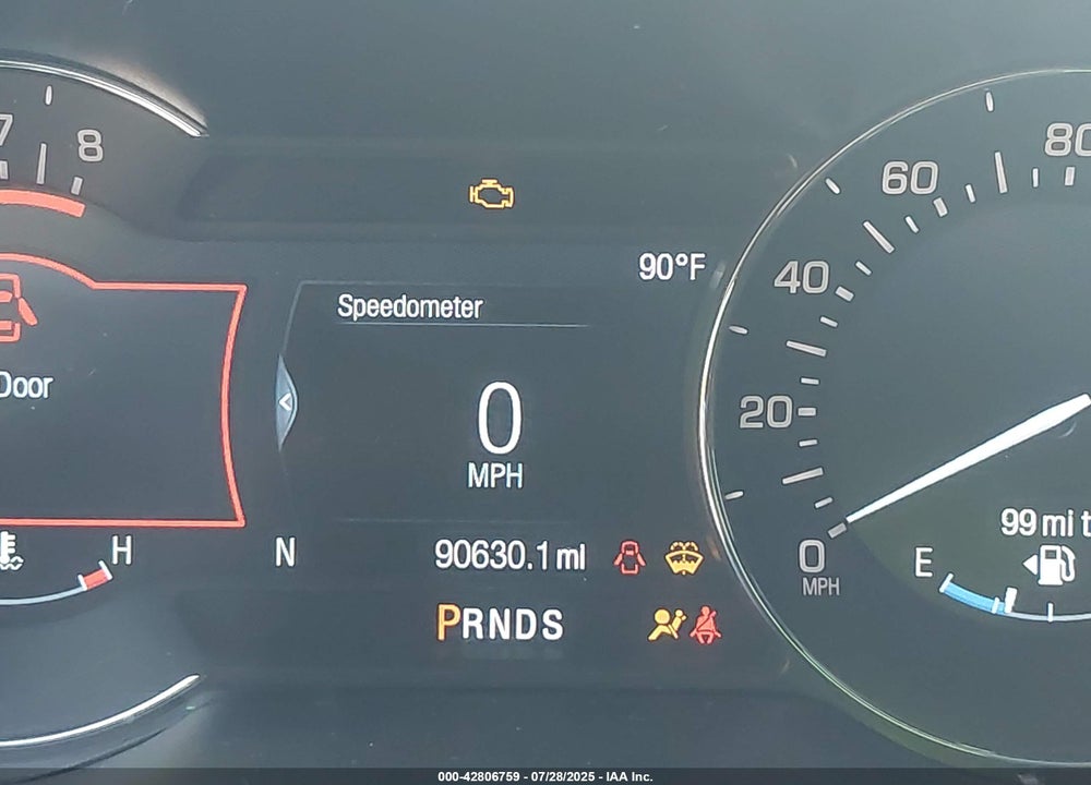 2017 LINCOLN MKZ VIN: 3LN6L5F99HR618963