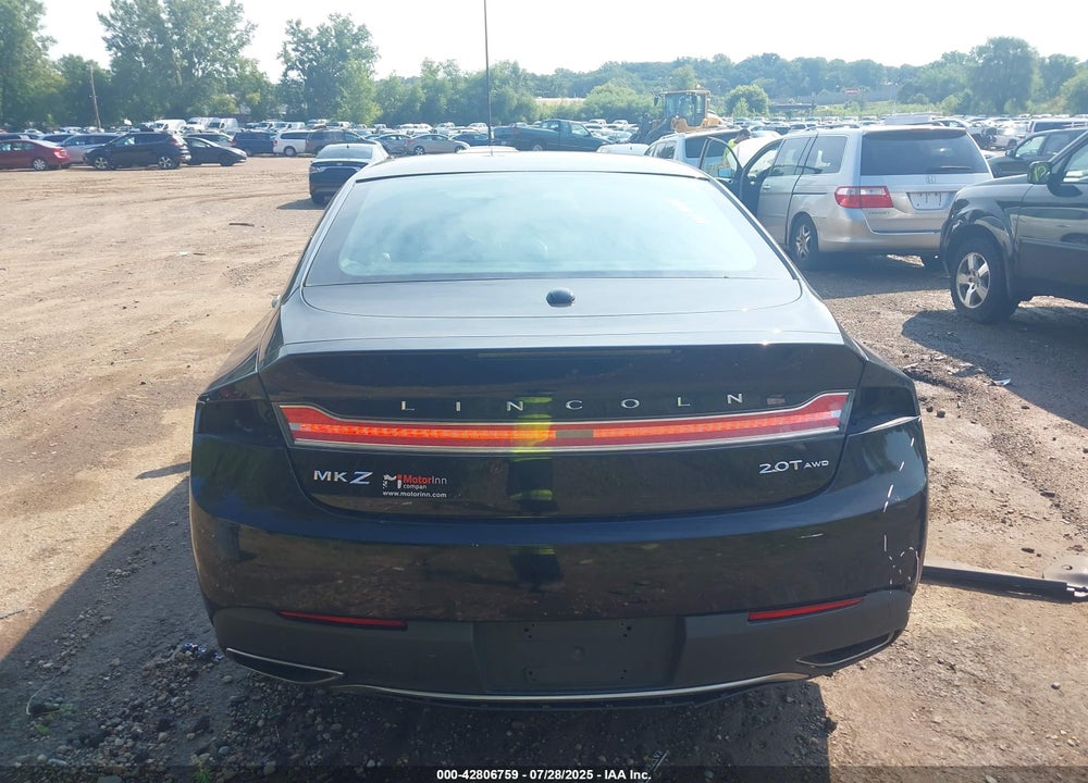 2017 LINCOLN MKZ VIN: 3LN6L5F99HR618963