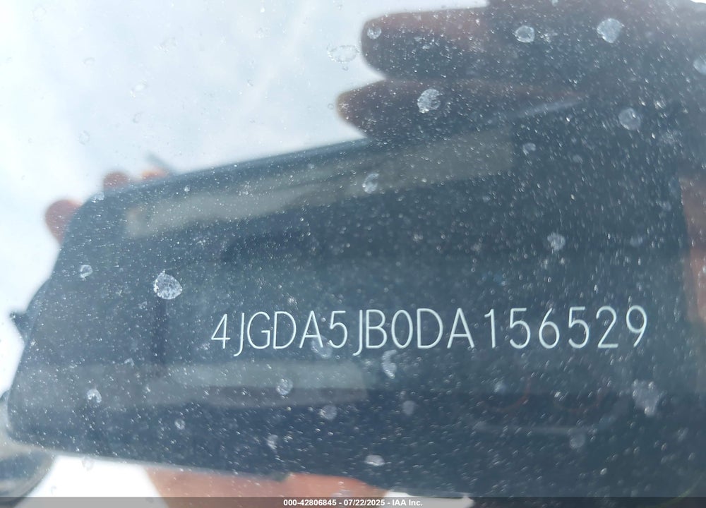 2013 MERCEDES-BENZ M-CLASS VIN: 4JGDA5JB0DA156529