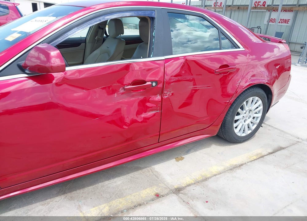 2012 CADILLAC CTS VIN: 1G6DE5E52C0126534