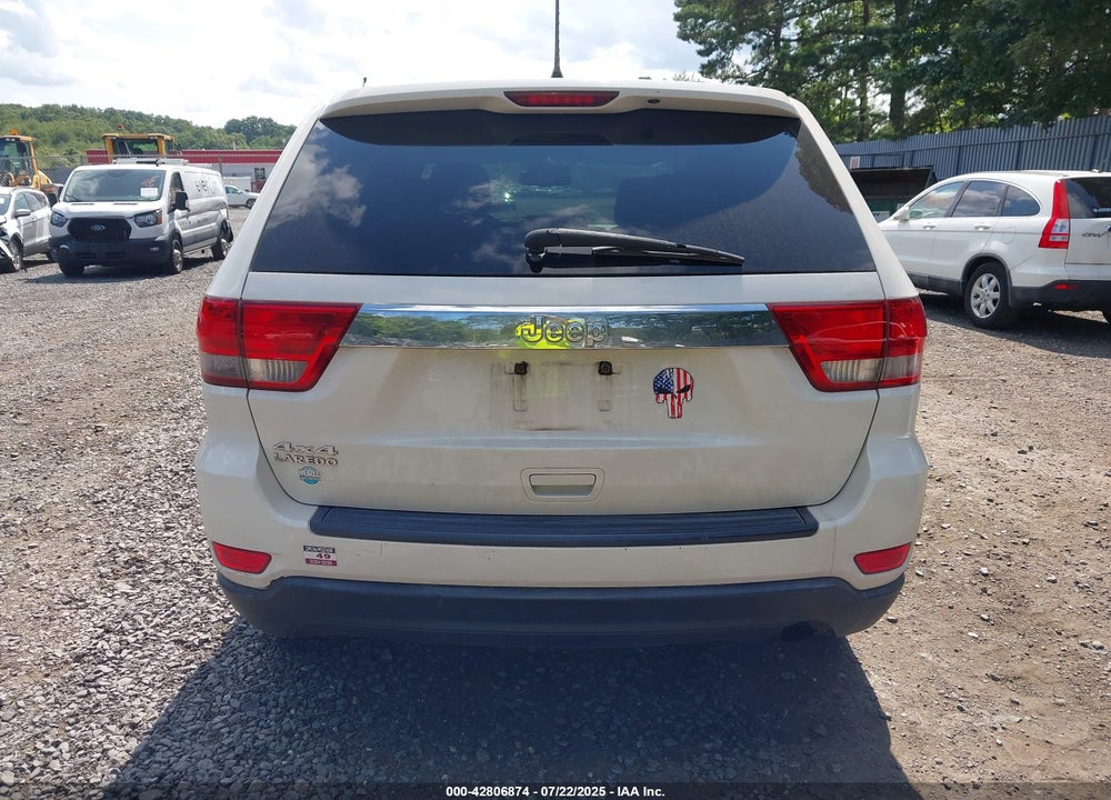 2012 JEEP GRAND CHEROKEE VIN: 1C4RJFAG5CC165970