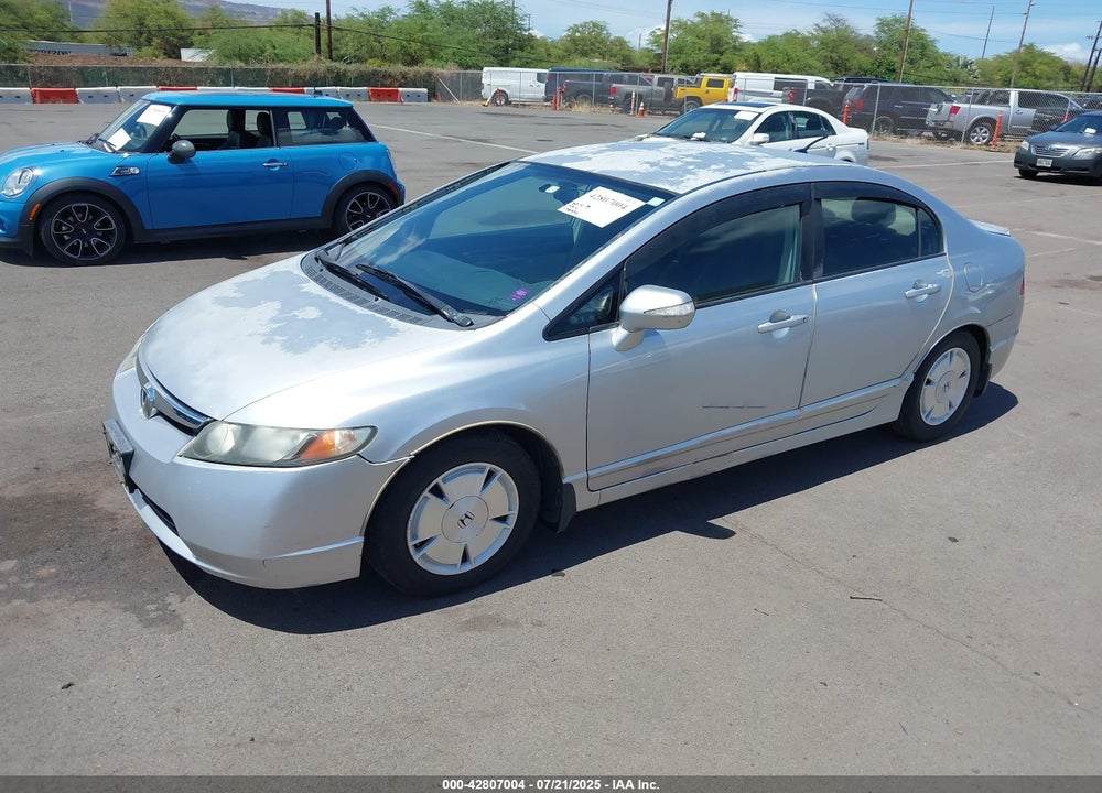 2008 HONDA CIVIC HYBRID VIN: JHMFA36288S018763