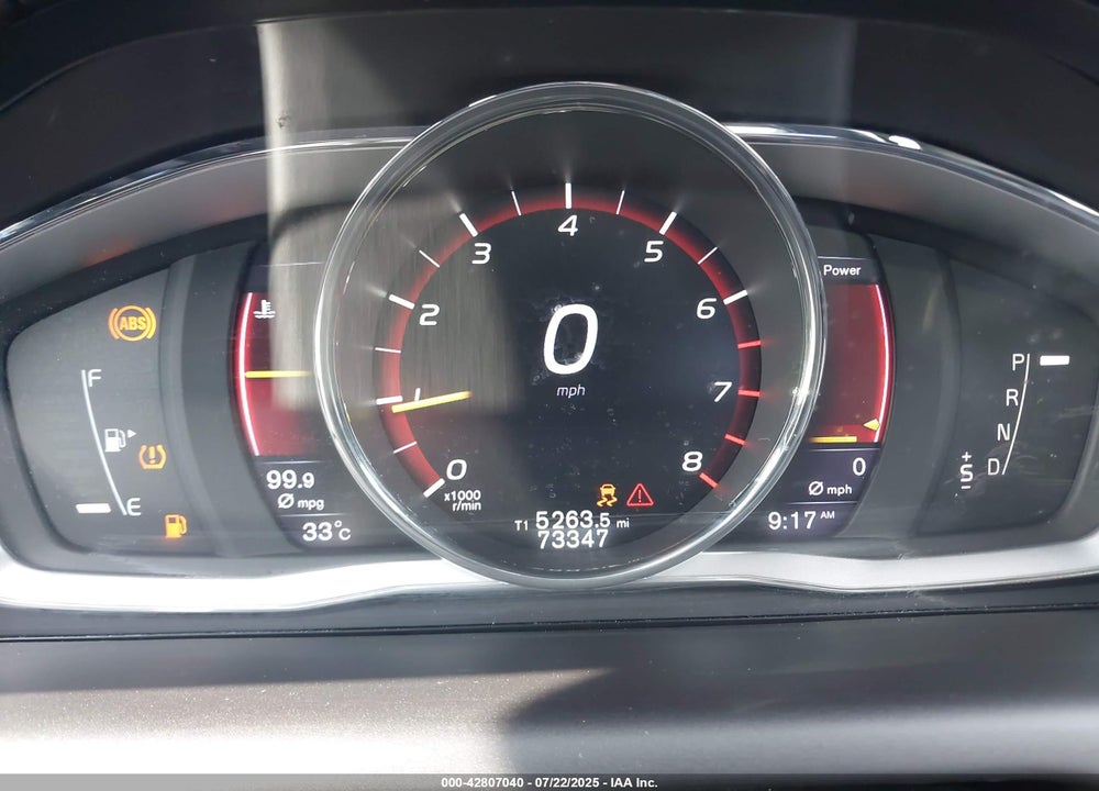 2016 VOLVO XC60 VIN: YV449MRK1G2909234