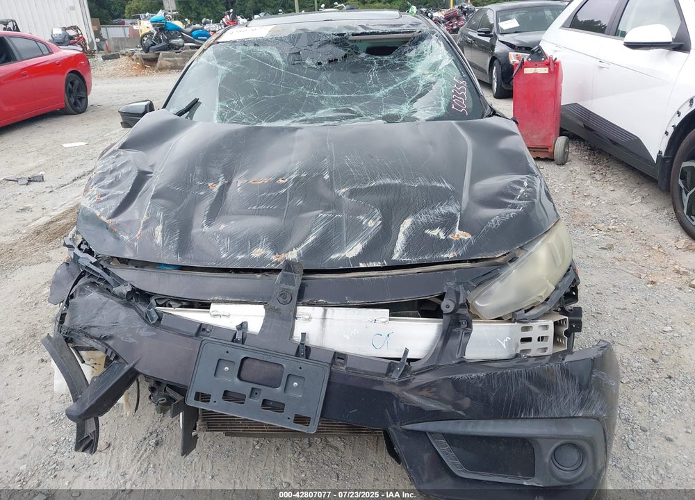 2016 HONDA CIVIC VIN: 2HGFC2F86GH503355