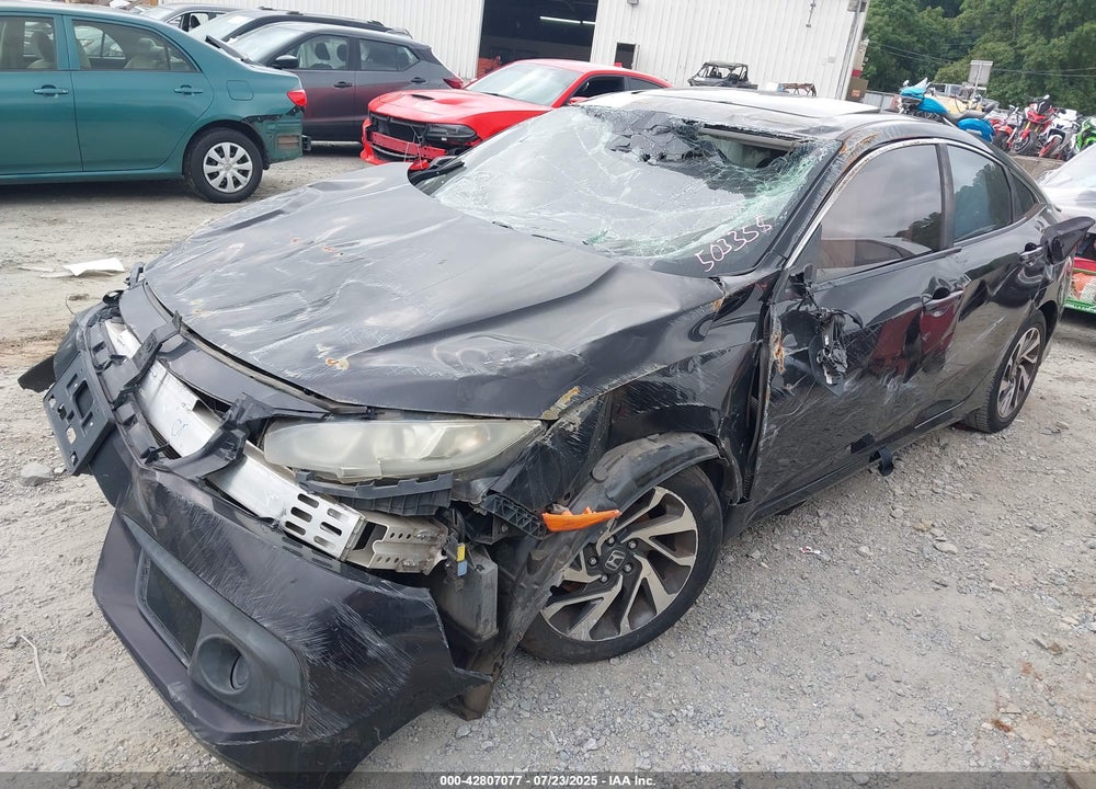 2016 HONDA CIVIC VIN: 2HGFC2F86GH503355