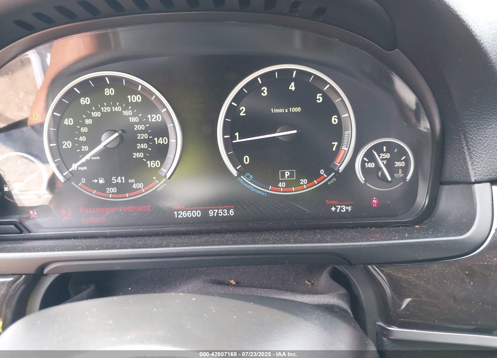 2014 BMW 5 SERIES VIN: WBA5B3C58ED531386