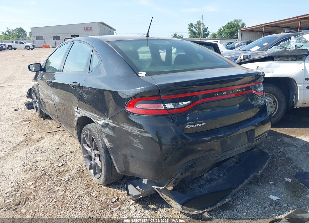 2016 DODGE DART SE VIN: 1C3CDFAA9GD728144