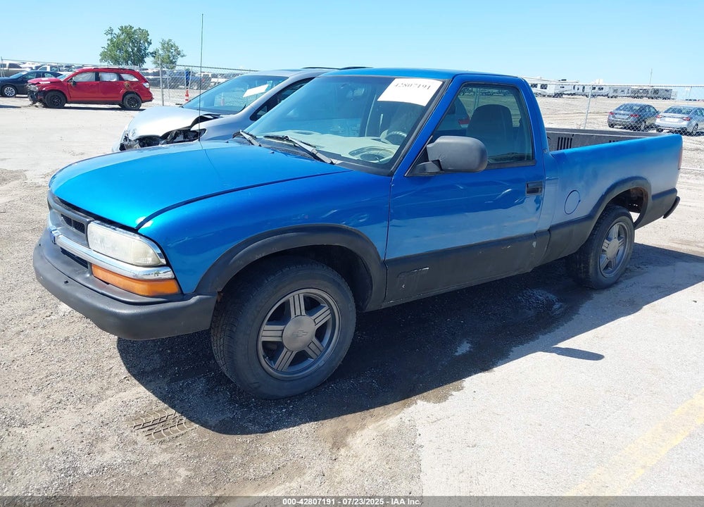 2000 CHEVROLET S-10 LS VIN: 1GCCS1454YK284347