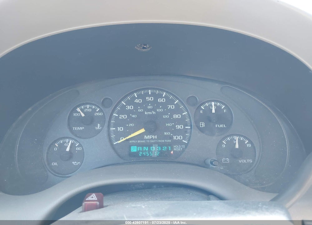 2000 CHEVROLET S-10 LS VIN: 1GCCS1454YK284347