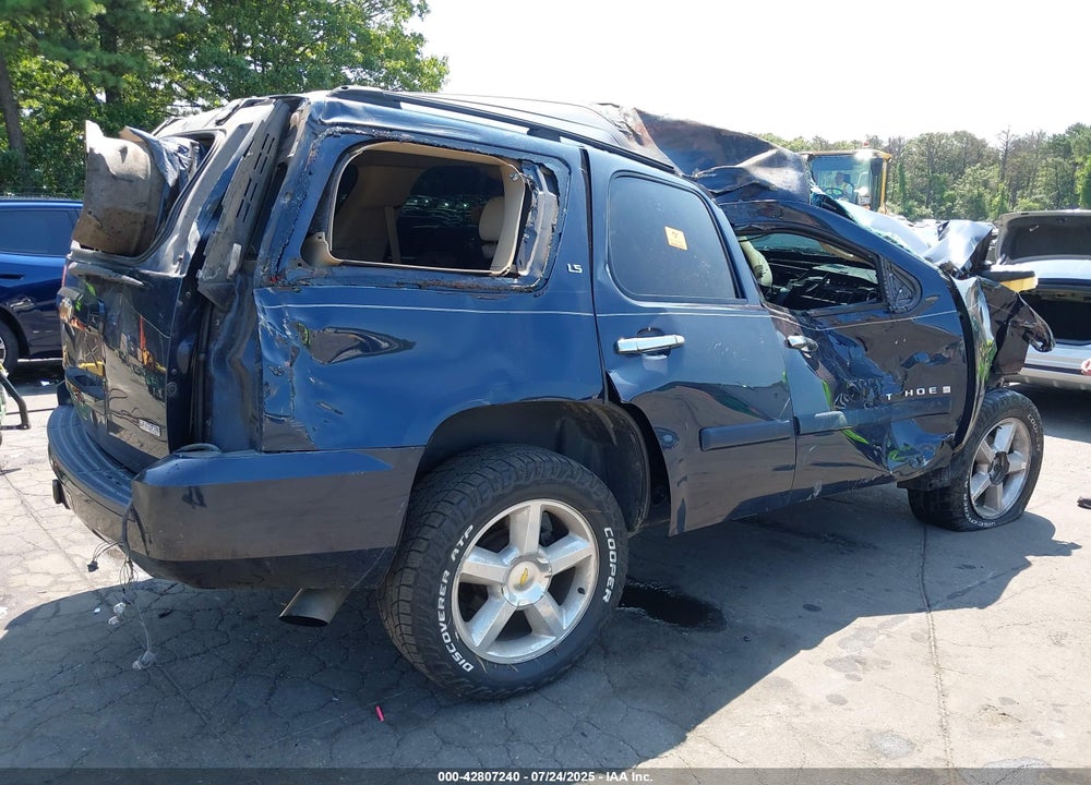 2007 CHEVROLET TAHOE LS VIN: 1GNFK13027J253435