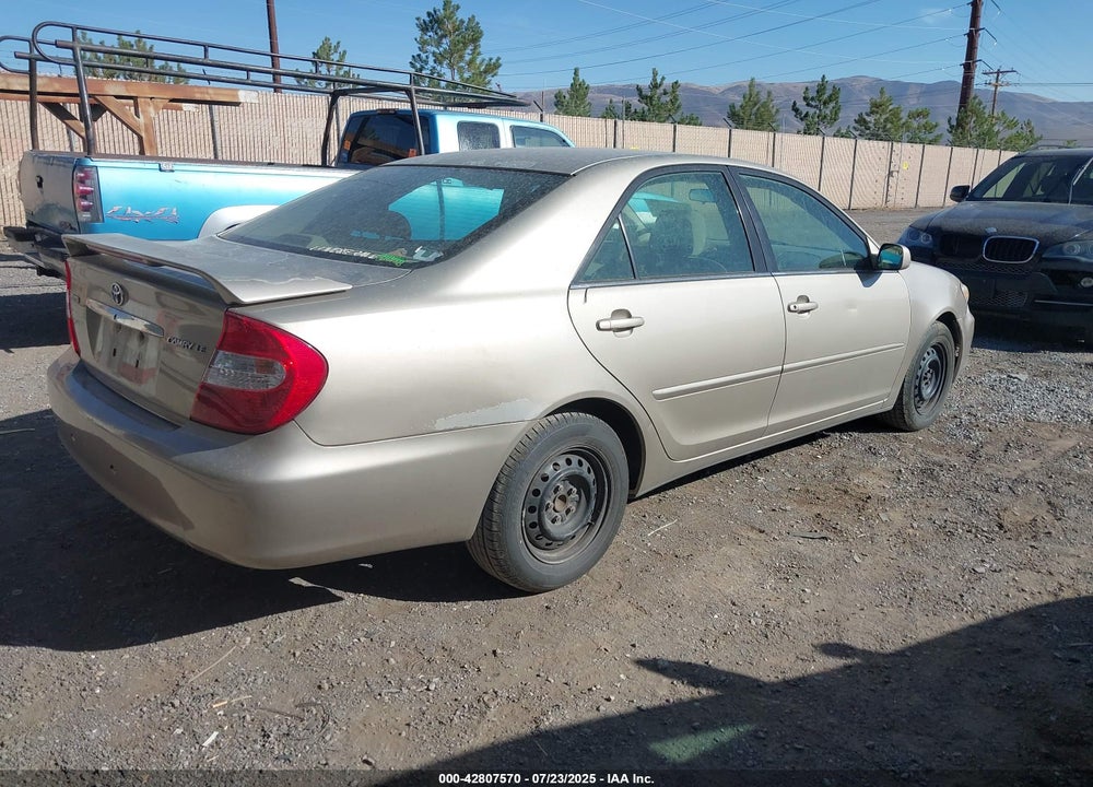 2003 TOYOTA CAMRY LE VIN: 4T1BE32K33U224866