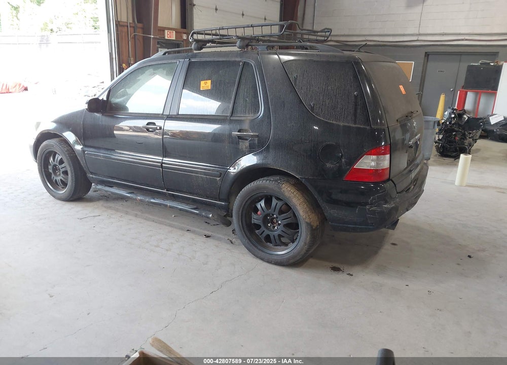 2002 MERCEDES-BENZ ML 500 VIN: 4JGAB75E22A308937