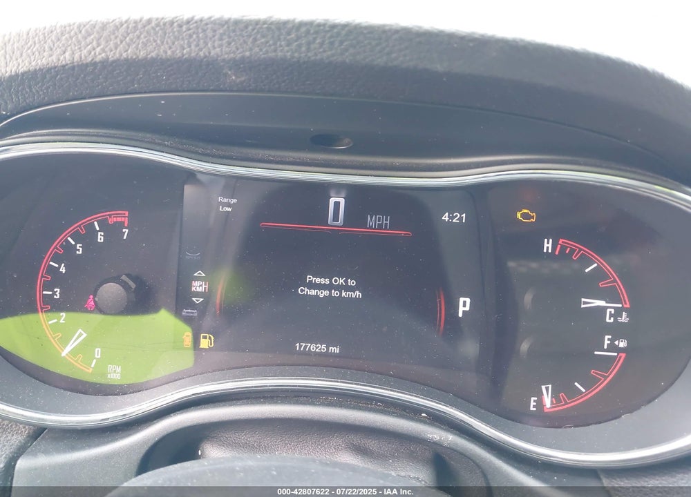 2014 DODGE DURANGO VIN: 1C4RDJDGXEC502528