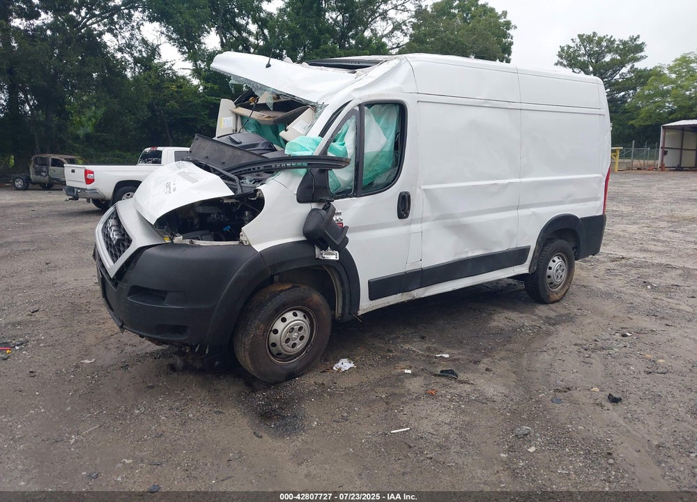 2019 RAM PROMASTER 2500 HIGH ROOF 136 WB VIN: 3C6TRVCG6KE510685