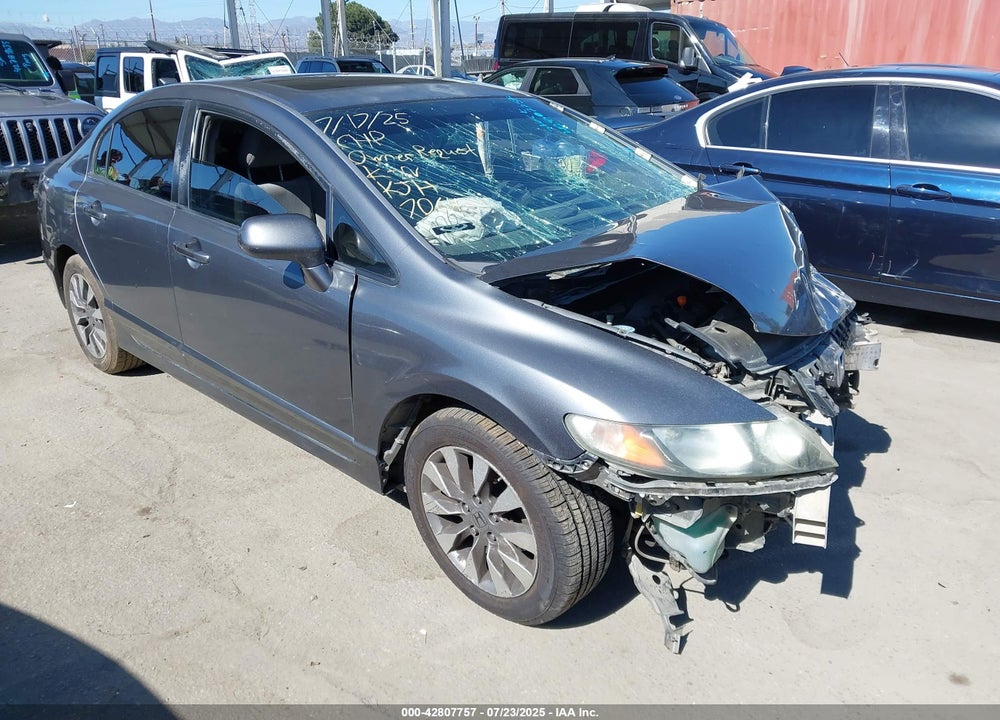 2009 HONDA CIVIC EX VIN: 2HGFA16889H307064