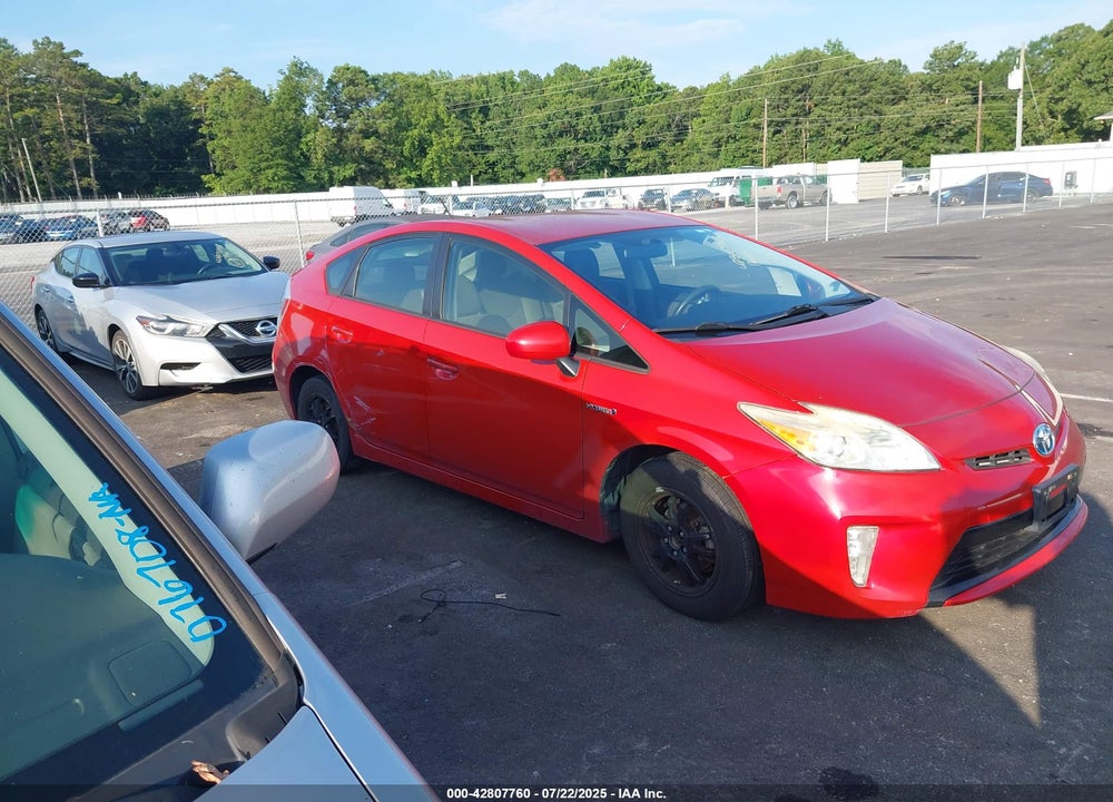 2012 TOYOTA PRIUS TWO VIN: JTDKN3DU9C5510296