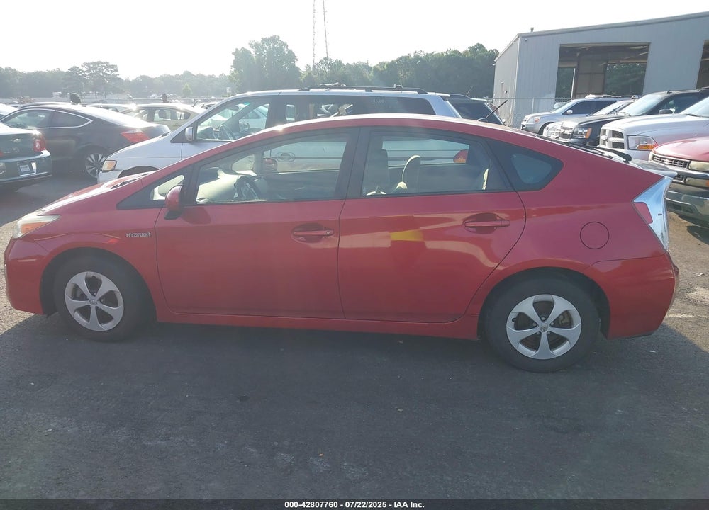 2012 TOYOTA PRIUS TWO VIN: JTDKN3DU9C5510296