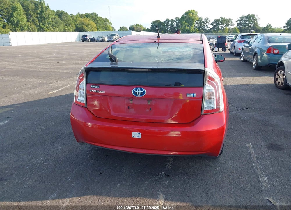 2012 TOYOTA PRIUS TWO VIN: JTDKN3DU9C5510296