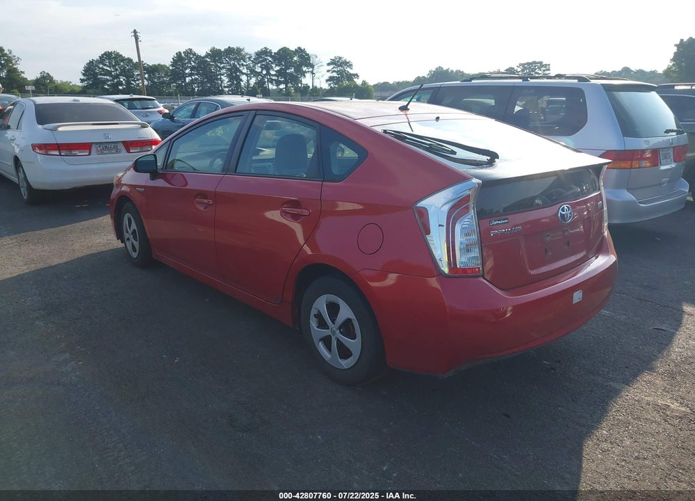 2012 TOYOTA PRIUS TWO VIN: JTDKN3DU9C5510296