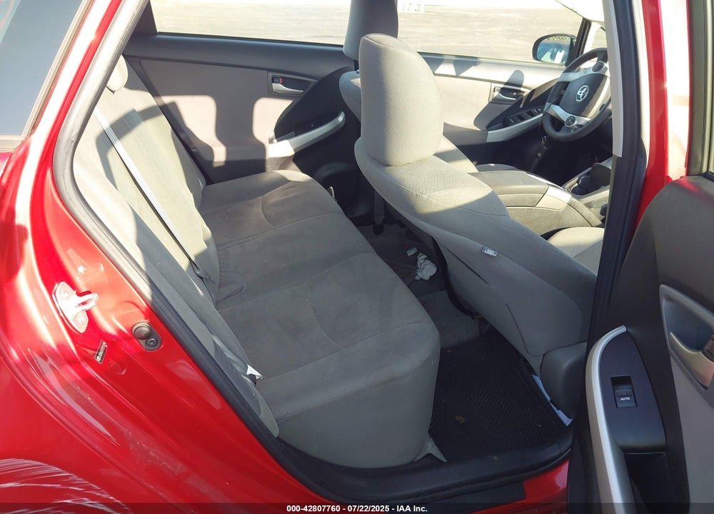 2012 TOYOTA PRIUS TWO VIN: JTDKN3DU9C5510296