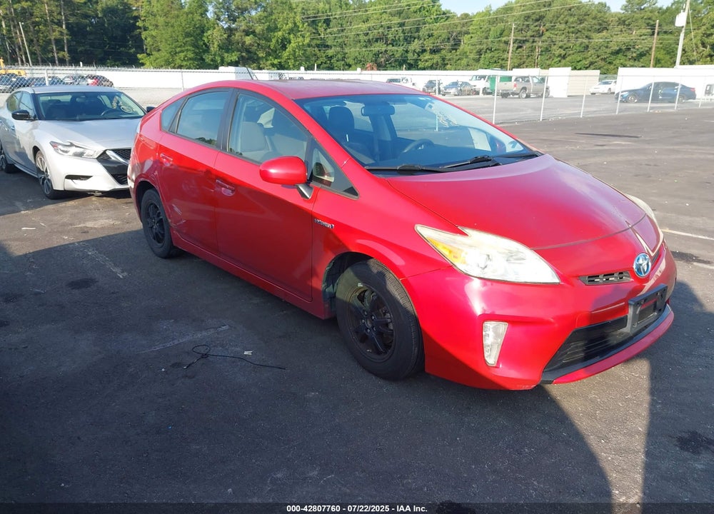 2012 TOYOTA PRIUS TWO VIN: JTDKN3DU9C5510296