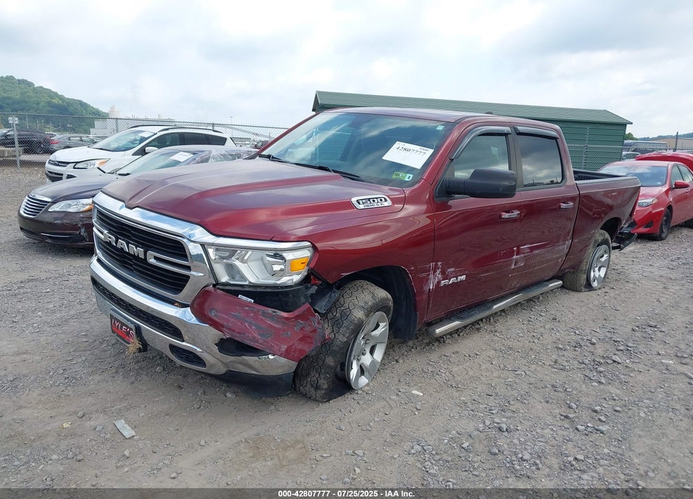 2019 RAM 1500 VIN: 1C6SRFMTXKN755157
