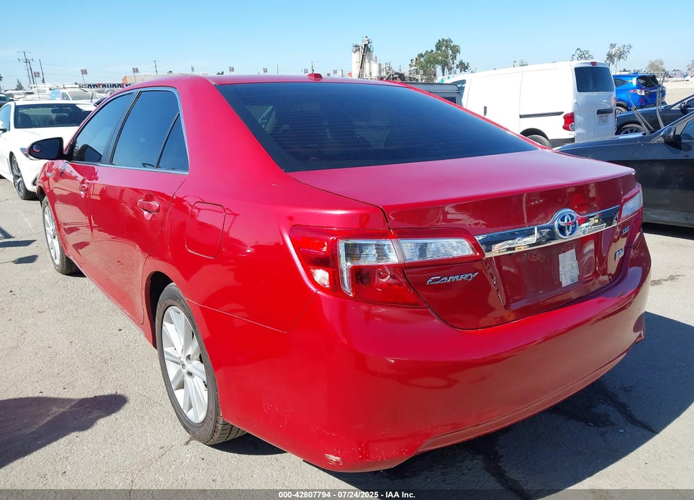 2012 TOYOTA CAMRY HYBRID XLE VIN: 4T1BD1FKXCU008496