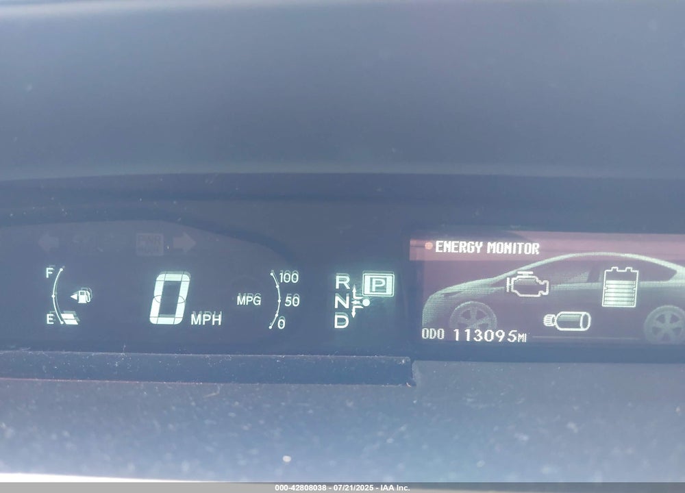 2014 TOYOTA PRIUS VIN: JTDKN3DU5E1735809